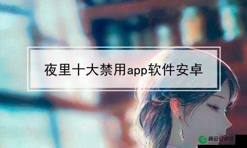 夜里十大禁用 APP 软件安卓：不可触碰的禁区